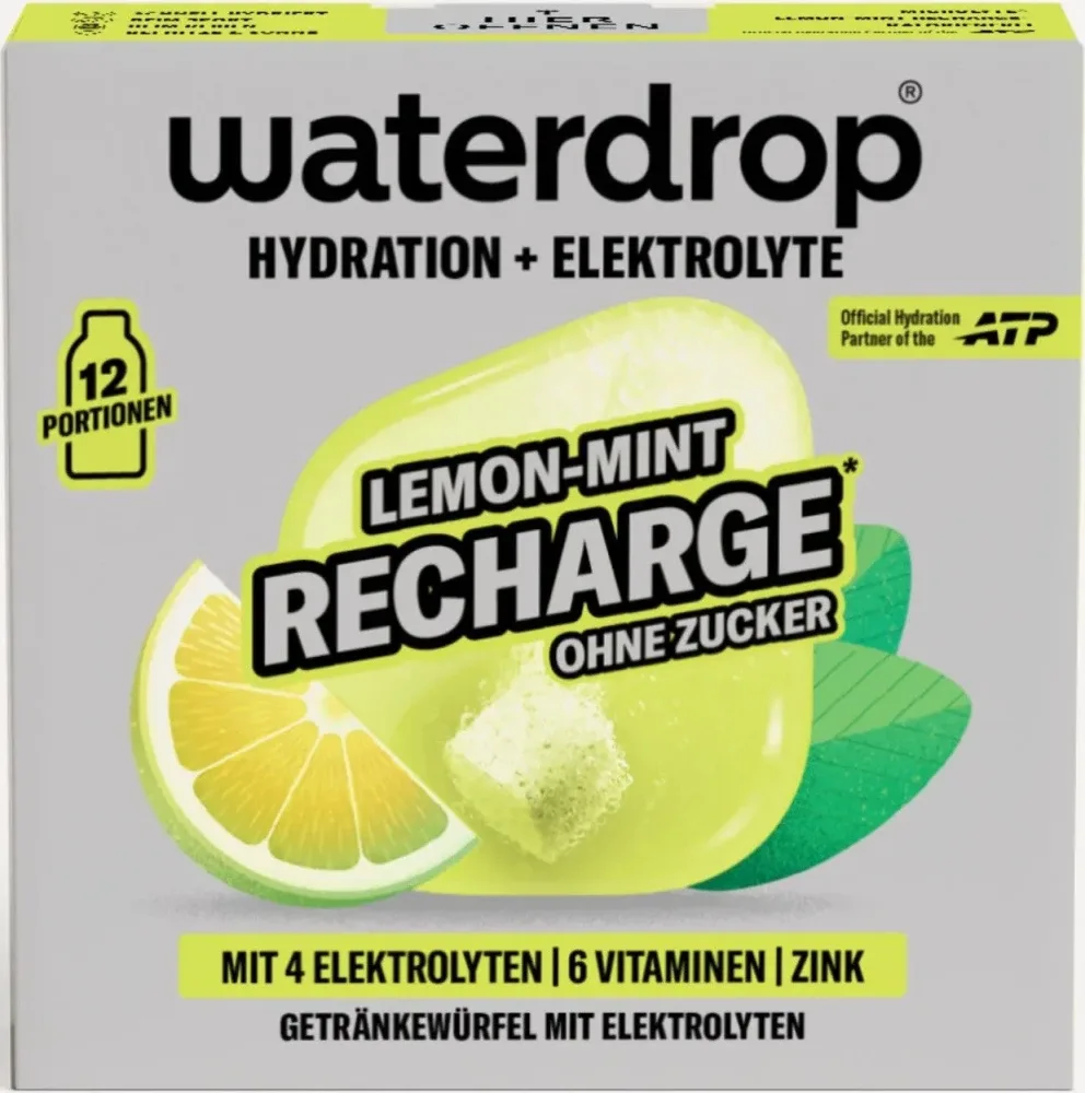 waterdrop Microlyte Lemon-Mint Recharge (12 Stk)