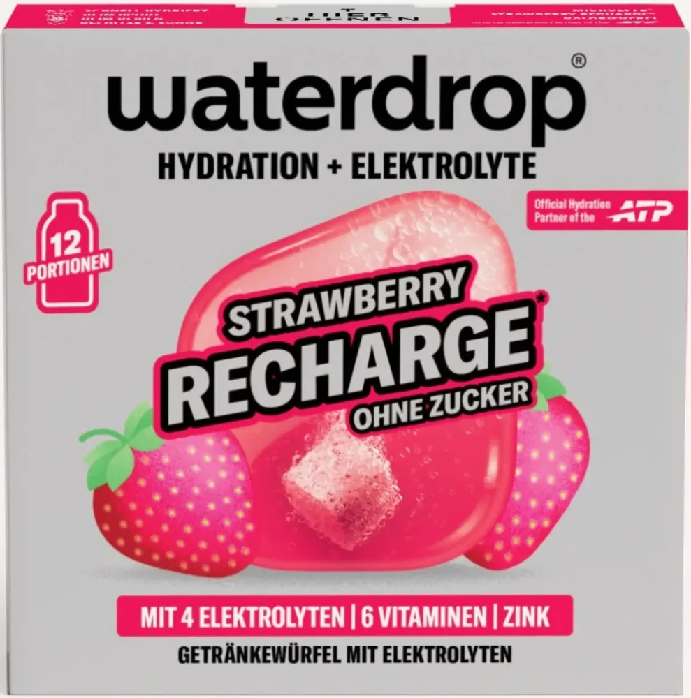 waterdrop Microlyte Strawberry Recharge (12 Stk)