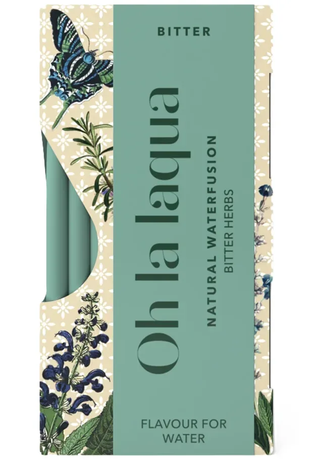 OH LA LAQUA Flavour for Water Bitter Herbs (10x6ml)