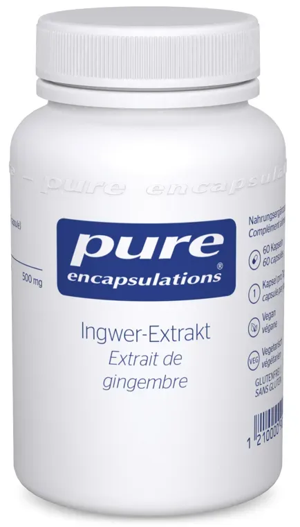 Pure Encapsulations Ingwer Extrakt Kapseln (60 Stk)