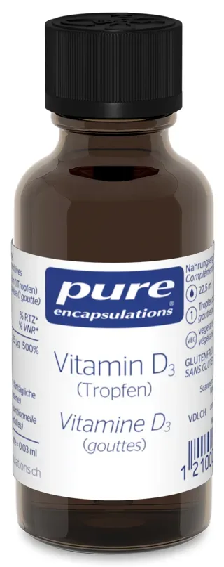 Pure Encapsulations Vitamin D3 Liquid Tropfen (22ml)