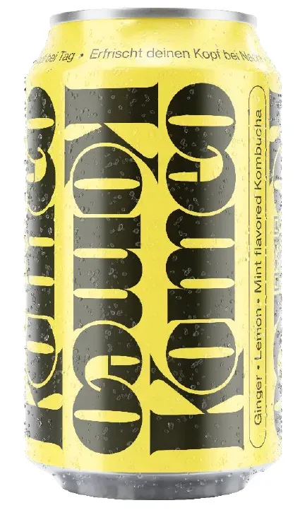 Komeo Kombucha Ginger-Lemon-Mint (330ml)