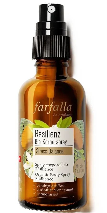 farfalla - ResilienzBio-Körperspray,StressBalance, 50 ml