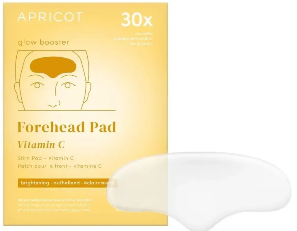Apricot Wiederverwendbares Stirn Pad mit Vitamin C Anti-Aging Masken 1 ct