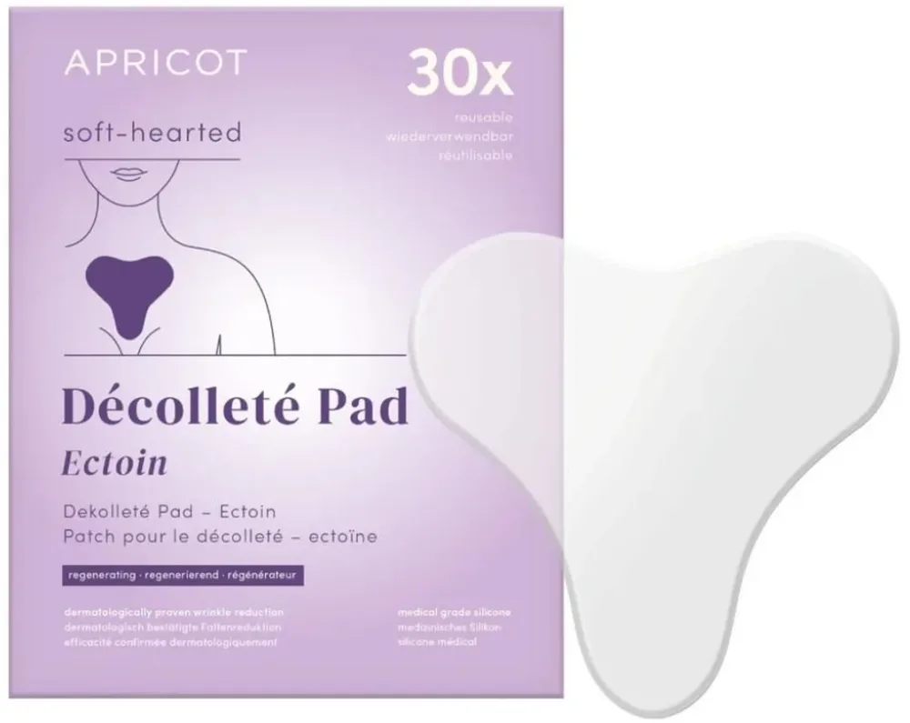 APRICOT wiederverwendbares Ectoin Dékolleté-Pad (1 Stk)