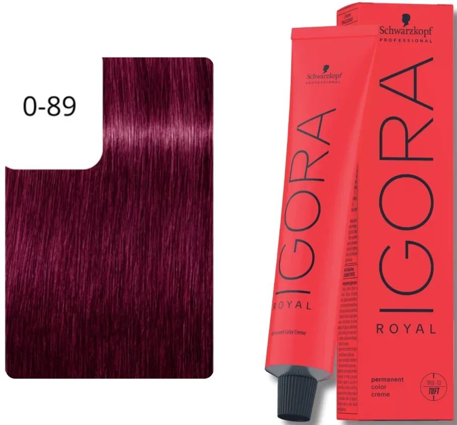 Schwarzkopf Igora Royal 0-89 rot violett konzentrat