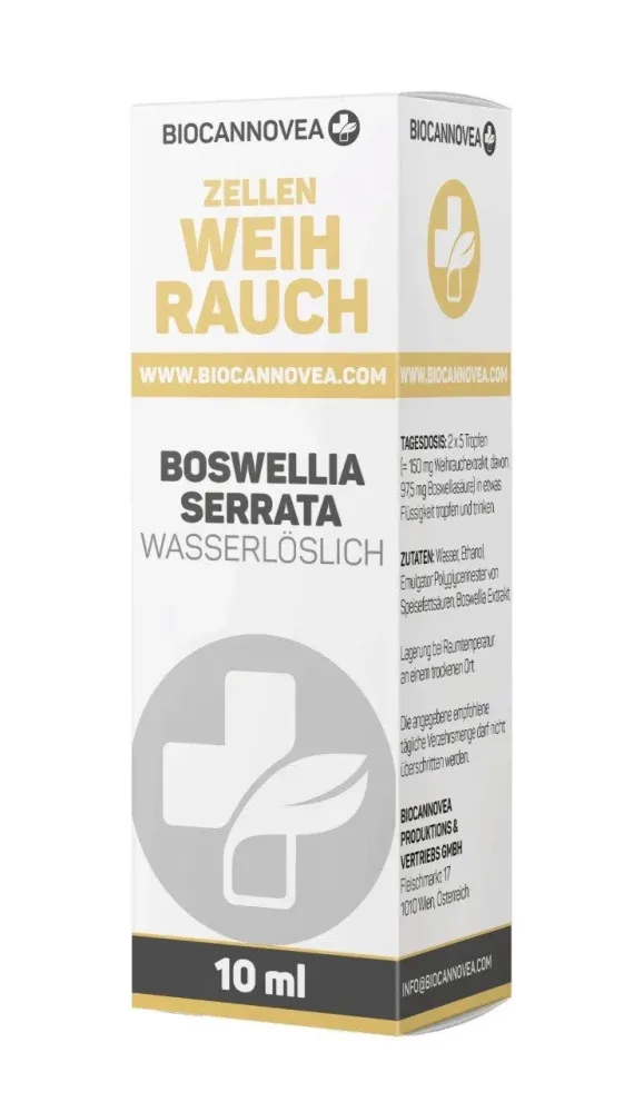 BIOCANNOVEA Weihrauch Boswellia Serrata, wasserlöslich (10ml)