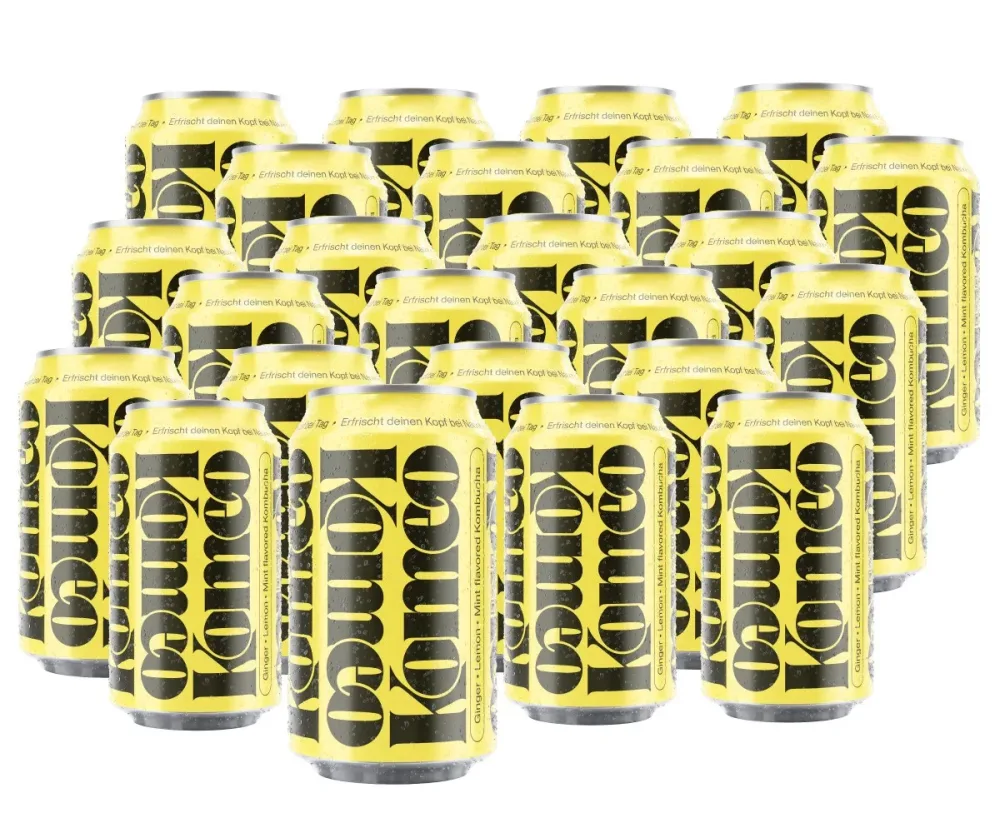 Komeo Kombucha Ginger-Lemon-Mint (24x330ml)
