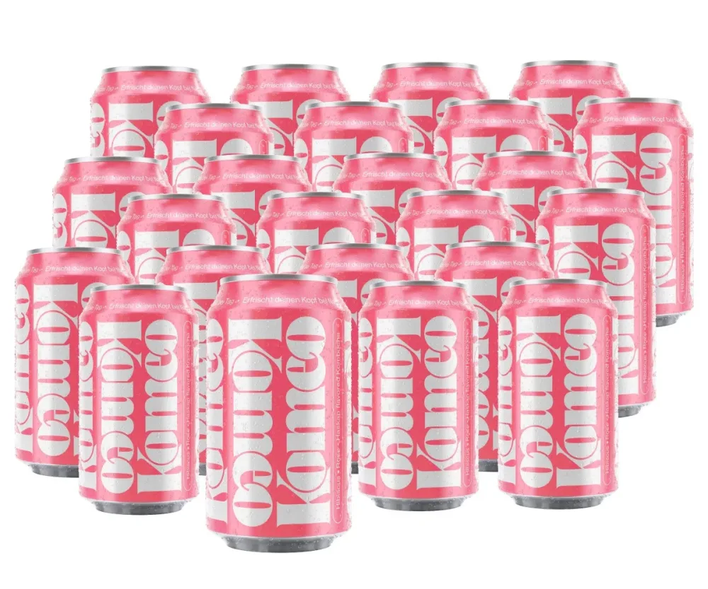 Komeo Kombucha Hibiscus-Rose-Haskap (24x330ml)