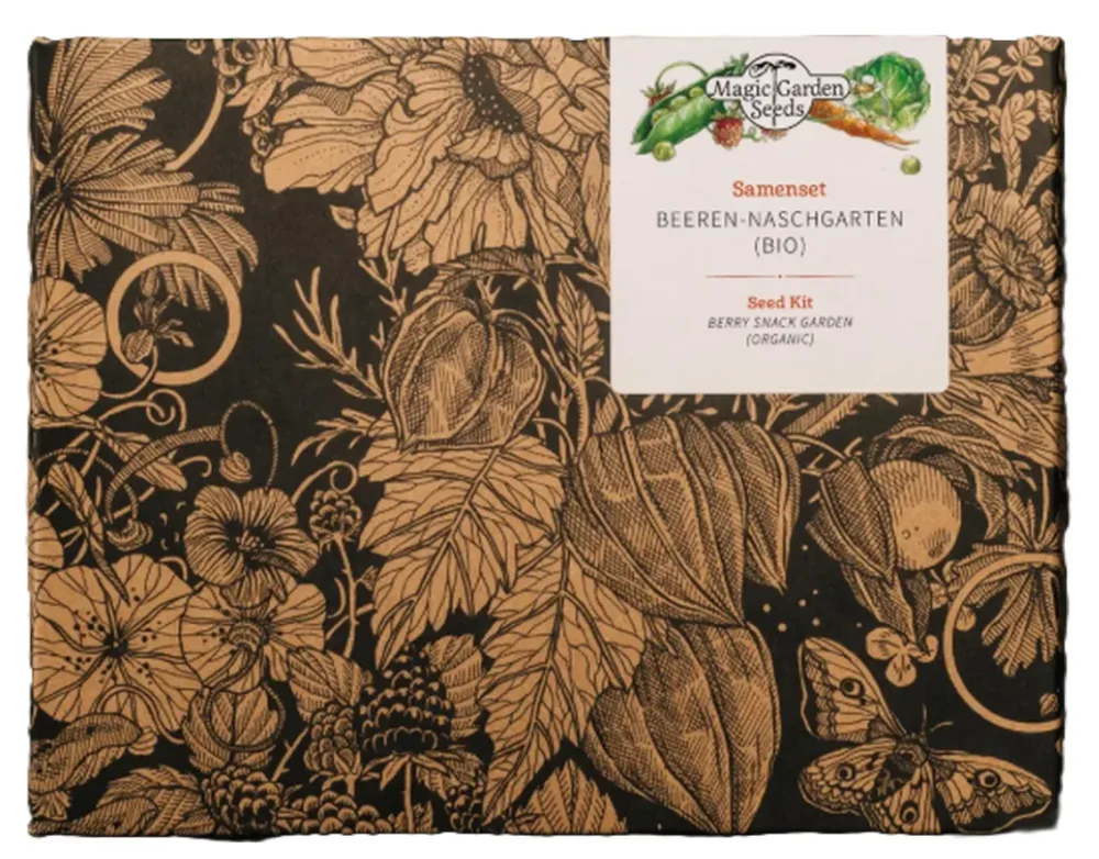 Magic Garden Seeds Samen-Geschenkset Beeren-Naschgarten (4-teilig)