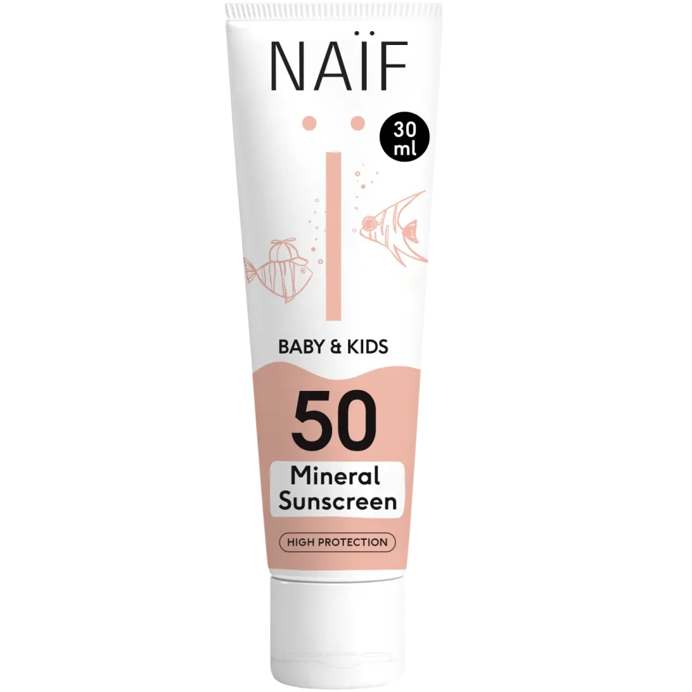 Naïf Baby & Kids Mineral Sun cream SPF50 (30ml)