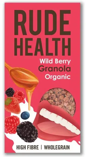 Rude Health Crunchy Berry Granola Bio (400g)