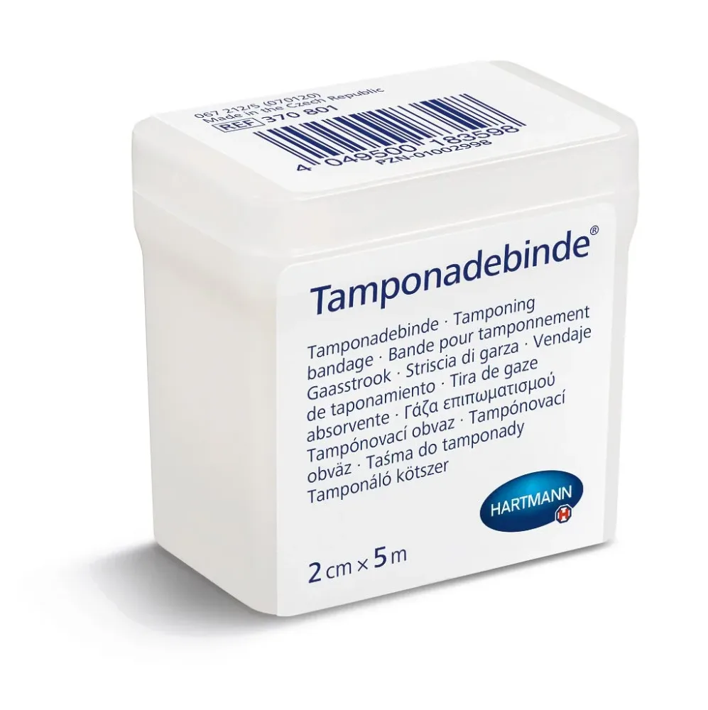 Hartmann Tamponadebinde 2cm x 5m steril (1 Stk)