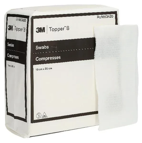 Topper 8 NW Kompressen 10x20cm unsteril 200 Stk