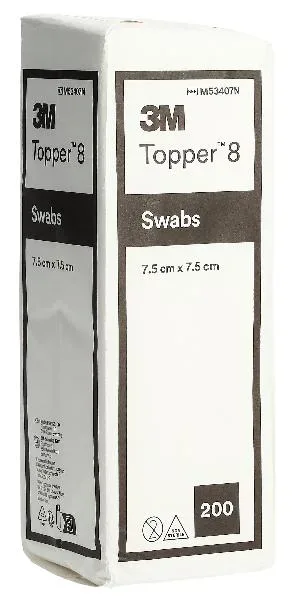 Topper 8 NW Kompressen 7.5x7.5cm unsteril 200 Stk