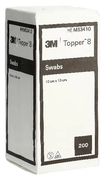Topper 8 NW Kompressen 10x10cm unsteril 200 Stk