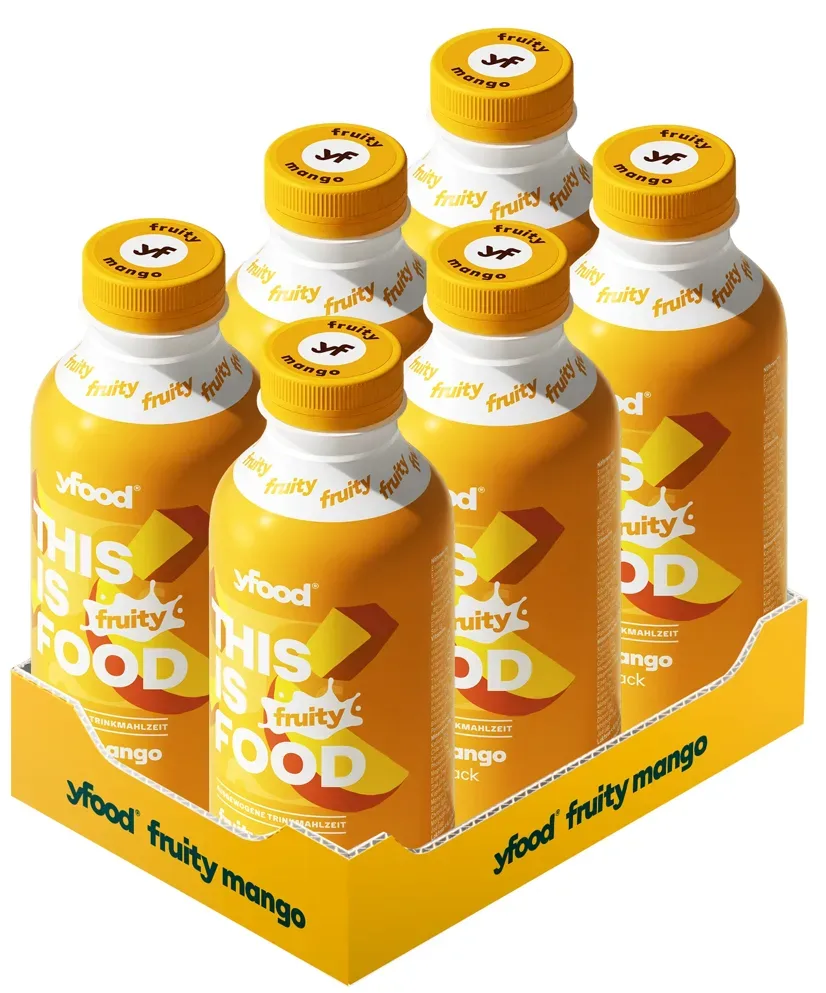 YFood Trinkmahlzeit Fruity Mango (6x500ml)