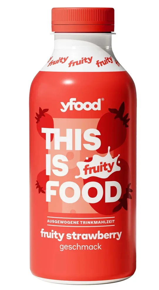 YFood Trinkmahlzeit Fruity Strawberry (500ml)