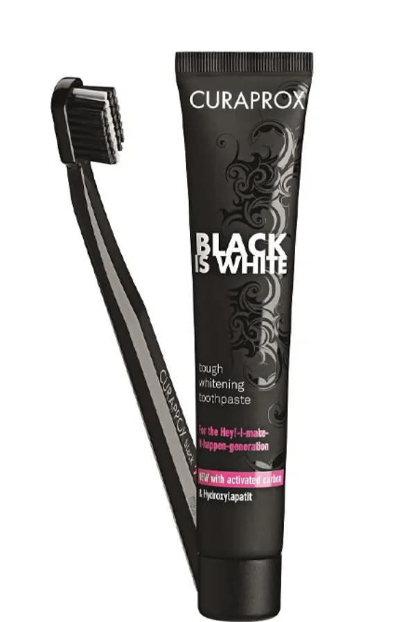 CURAPROX Set Black is white Zahnpa 90ml +CS5460 Zb