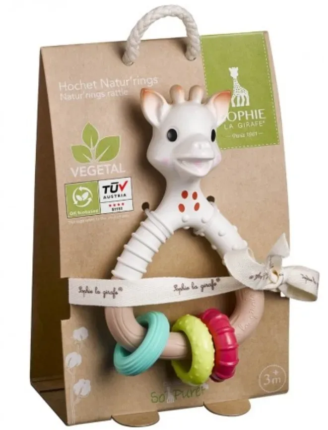 Sophie La Girafe Natur'rings Rassel