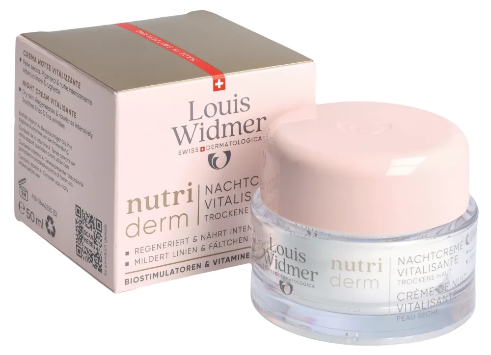 Louis Widmer nutriderm Nachtcreme Vitalisante