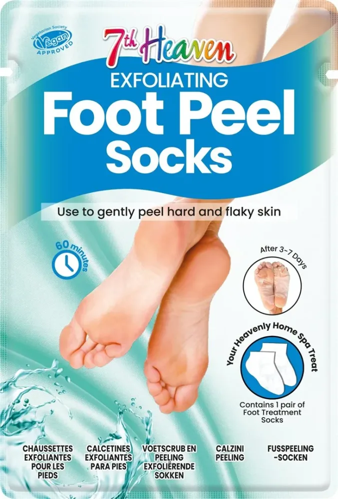 7th Heaven Foot Mask Exfoliating 1 Paar