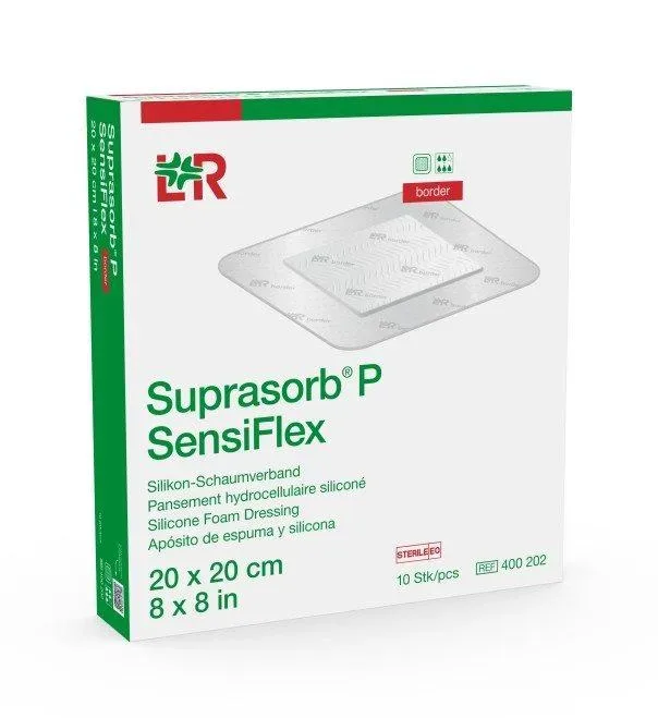 Suprasorb P SensiFlex border 20 x 20cm (10 Stk)