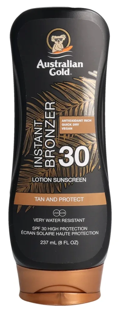 Australian Gold Lotion mit Bronzer Spf30 Fl 237 ml