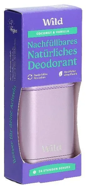 Wild Deodorant Starterset Stick Purple + Coconut Vanilla 40 g