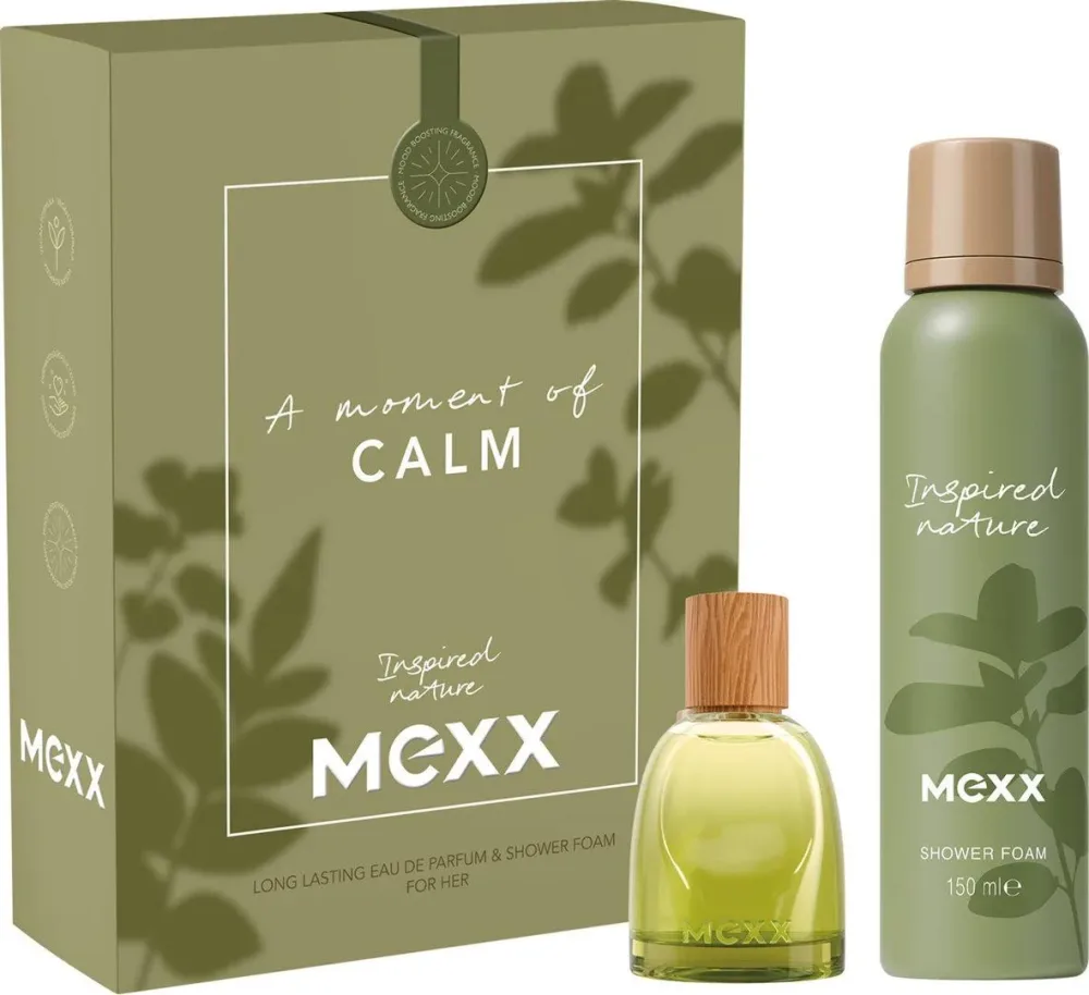 Mexx Inspired Nature Woman Eau de Parfum 30ml + Shower Foam 150ml