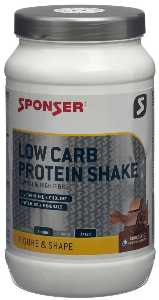 Sponser® LOW Carb Protein Shake, Schokolade