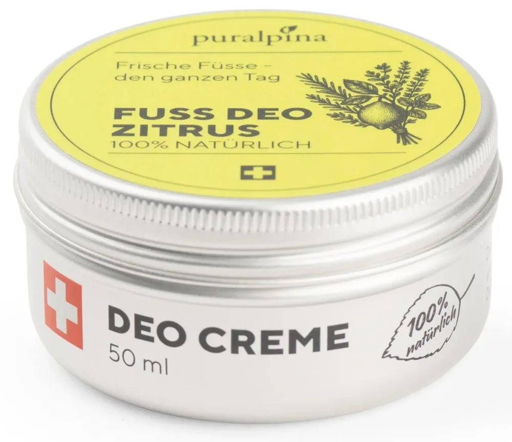 Puralpina Fuss Deo Zitrus Dose 50 ml