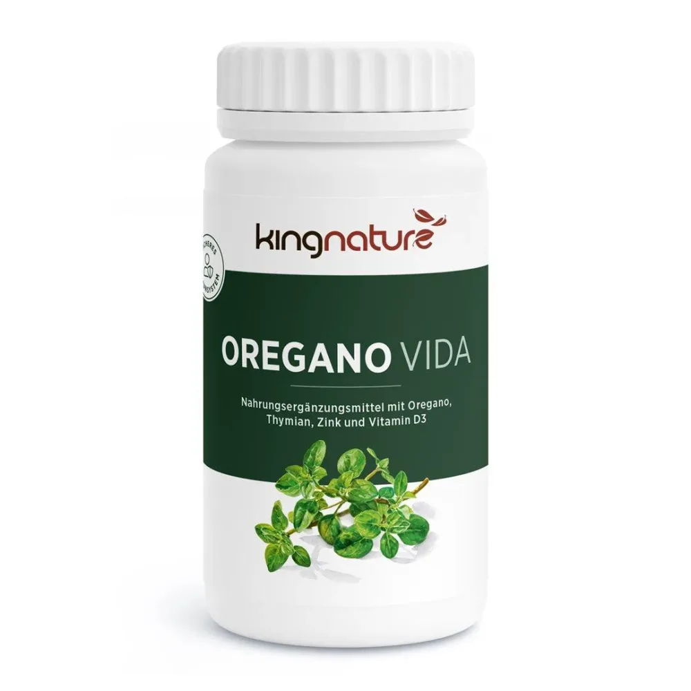 Kingnature Oregano Vida Kapseln 600 mg 60 Stück