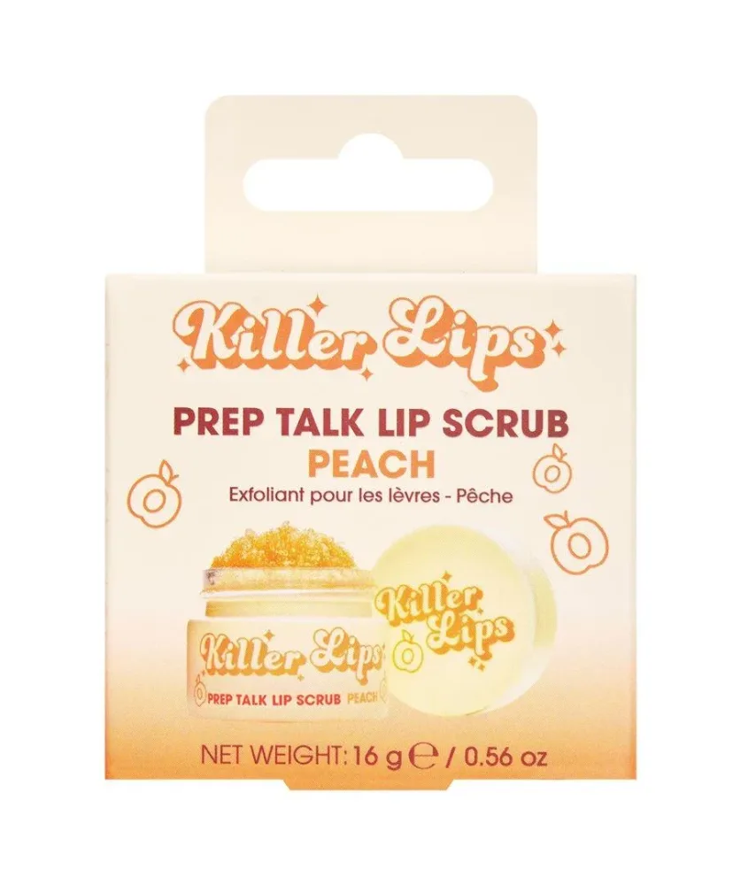 Killer Lips Prep Talk Lip Scrub Peach Ds 16 g