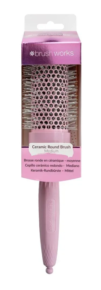 Brushworks Ceramic Round Brush Medium Box