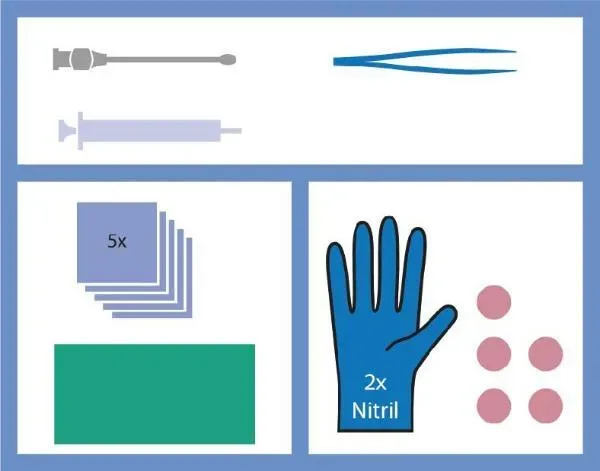MediSet Wundversorgungsset Knopfkanüle 9906270 (1 Stk)