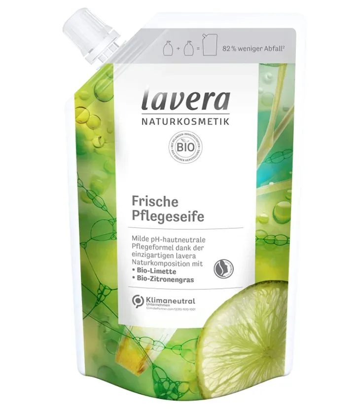 Lavera - Frische Pflegeseife Nachfüllbeutel, 500  ml