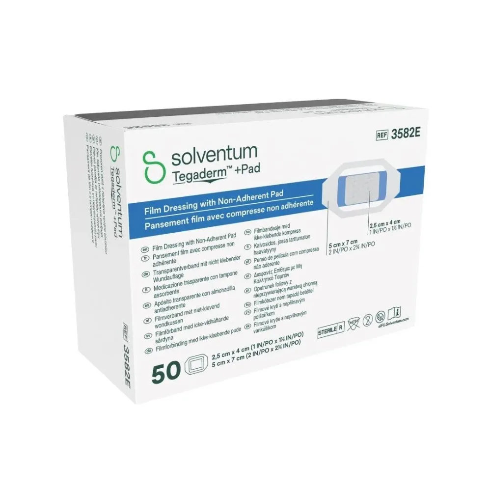 Solventum Tegaderm+Pad 5x7cm Wundkissen 2.5x4cm 50 Stk