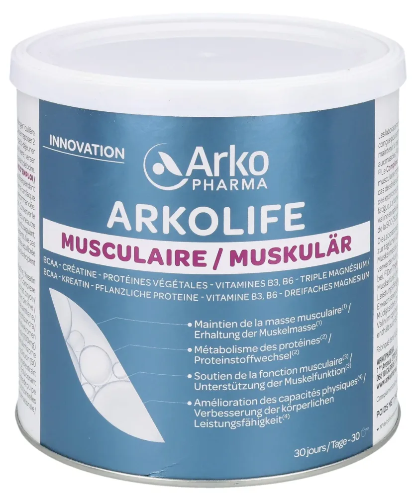 Arkopharma Arkolife Muskulär Plv Ds 285 g