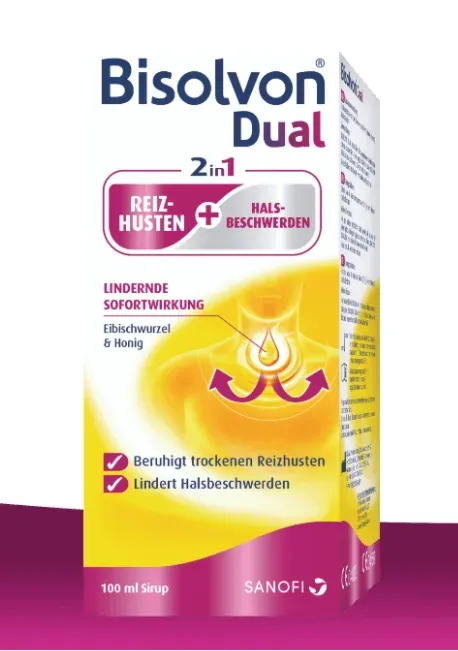 Bisolvon Dual 2 in 1 Hustensirup (100ml)