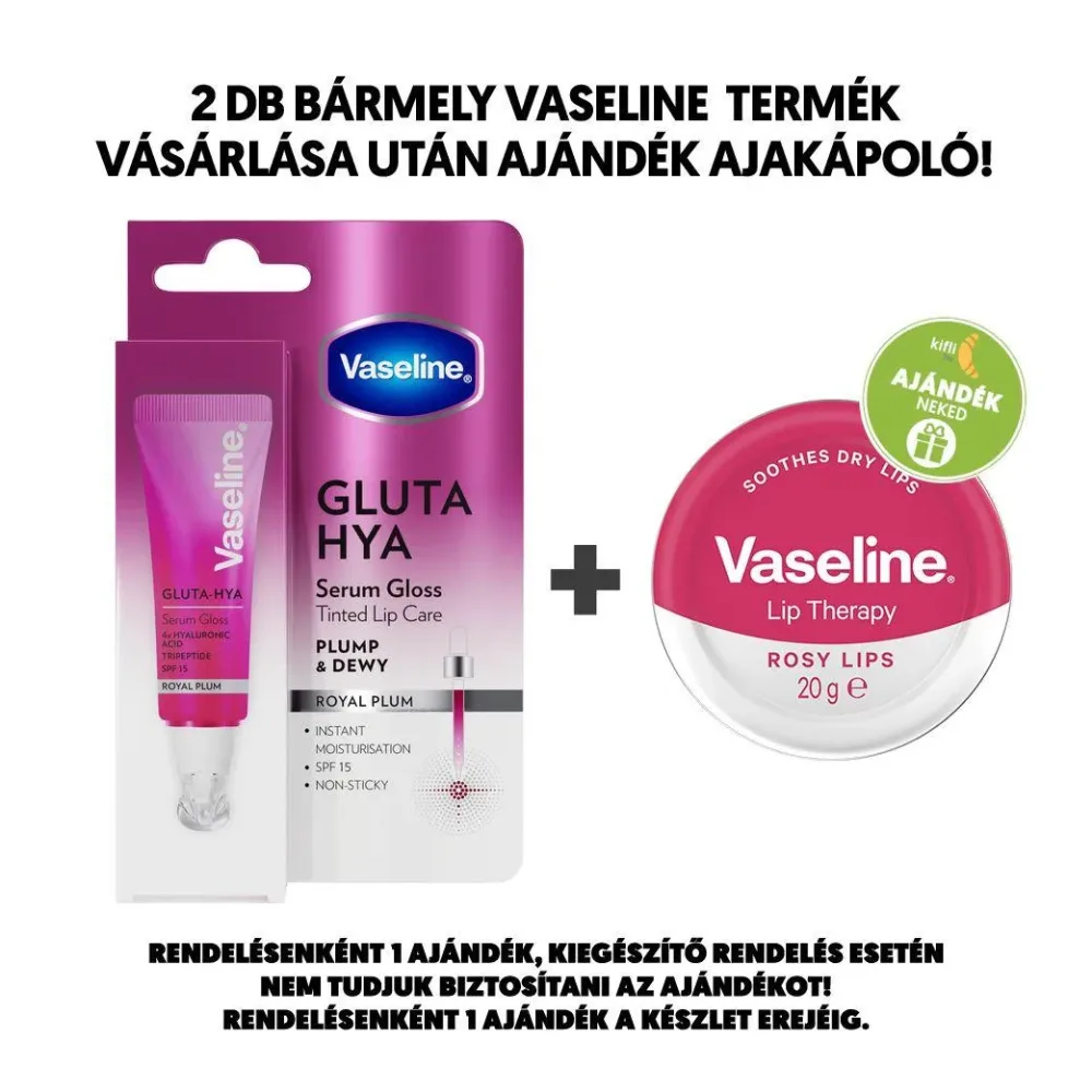 Vaseline - Gluta-Hya Lip Serum, 10 ml, Royal Plum
