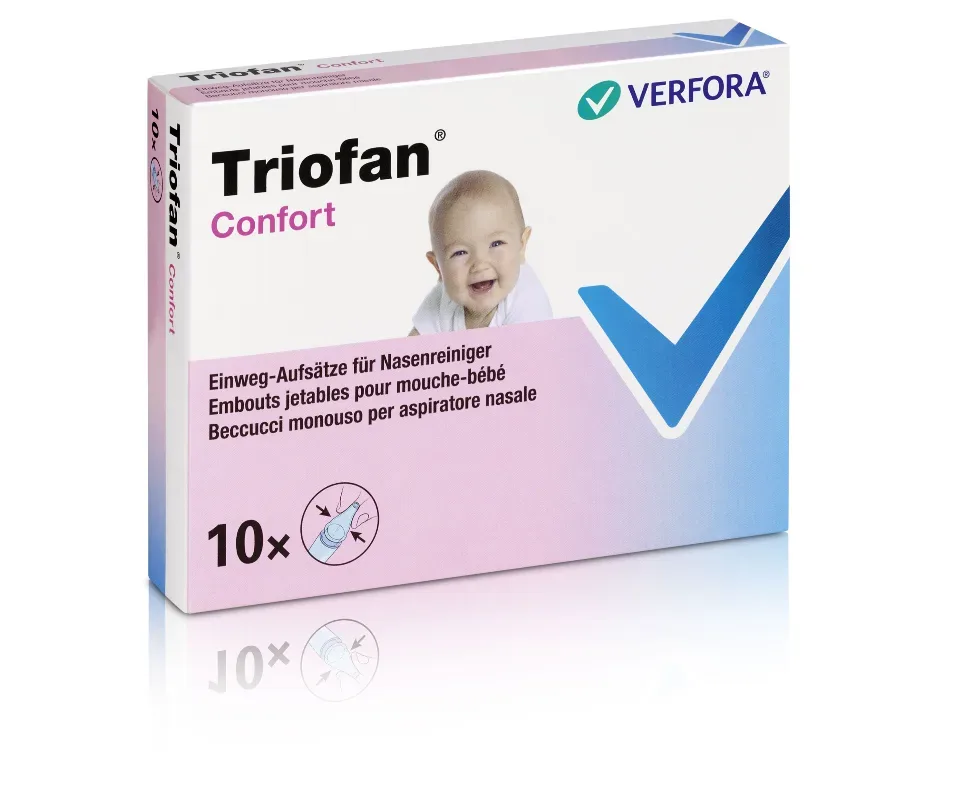 Triofan Confort Aufsätze Nasenreiniger (10 Stk)