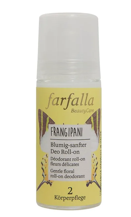farfalla - Frangipani,Blumig-sanfterDeoRoll-on, 50 ml