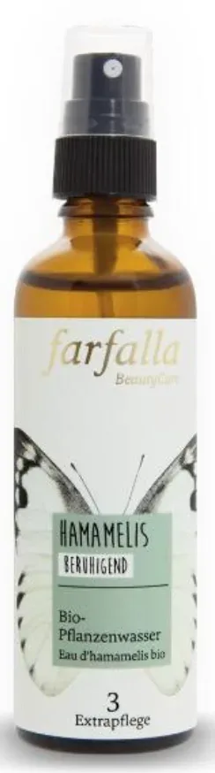 Farfalla Hamamelis Bio Pflanzenwasser (75ml)