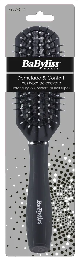 BABYLISS Schmale pneumatische B&uuml;rste gesch Noppen