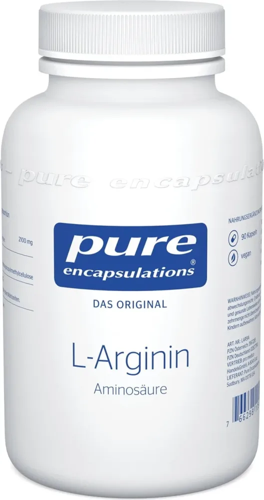 Pure Encapsulations L-Arginin Kapseln (90 Stk)