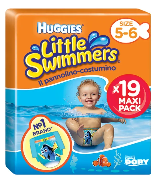 Huggies Little Swimmers Schwimmwindeln S 5-6 12-18 kg 11 Stück