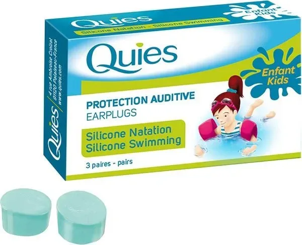Quies Wassergehörschutz Silikon Kinder (3x2 Stk)