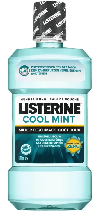 Listerine Mundspülung Cool Mint mild (500ml)