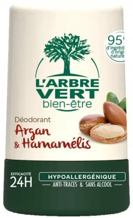 L'ARBRE VERT Öko Deodorant Argan & Hamamelis (50ml)